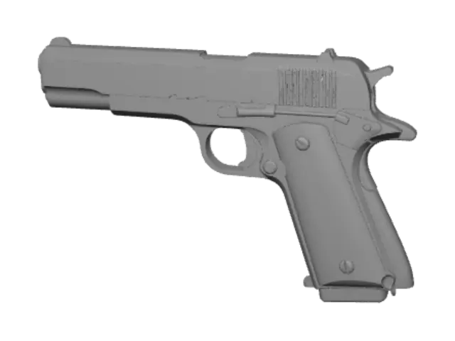 3D model for Glimpse of a Pistol