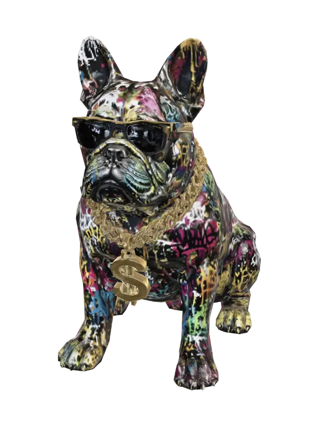 3D model for Blinged-Out Bulldog
