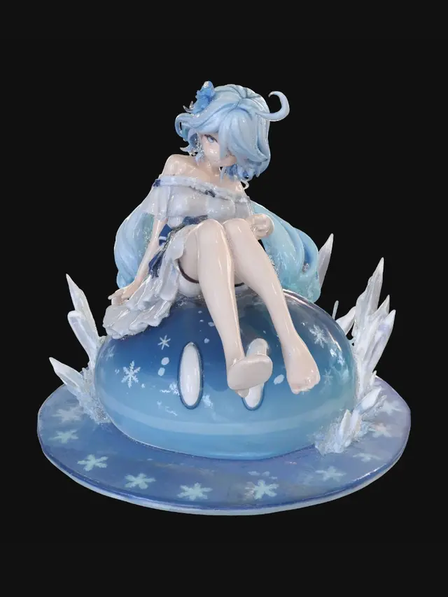 3D model for Snowflake Serenity