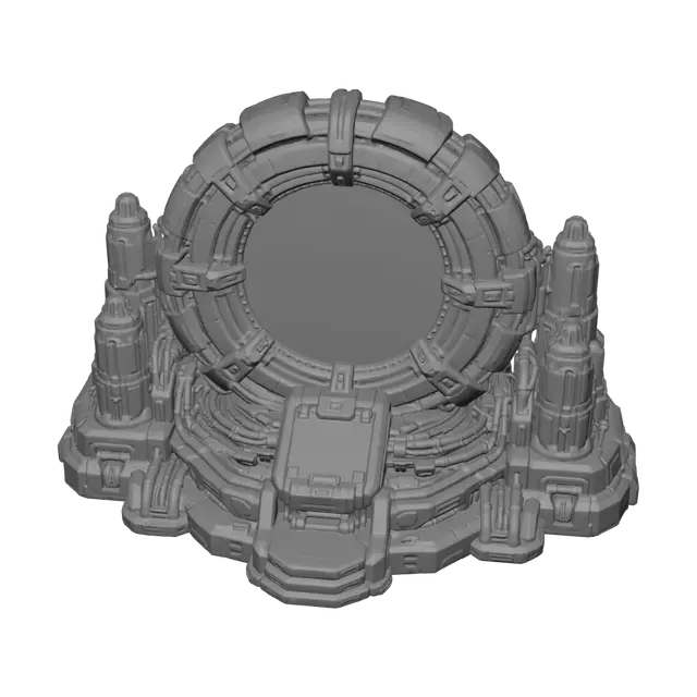 3D model for Violet Gate