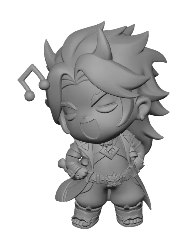 3D model for Crimson Serenade