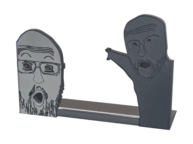 3D model for Wojak Pointing