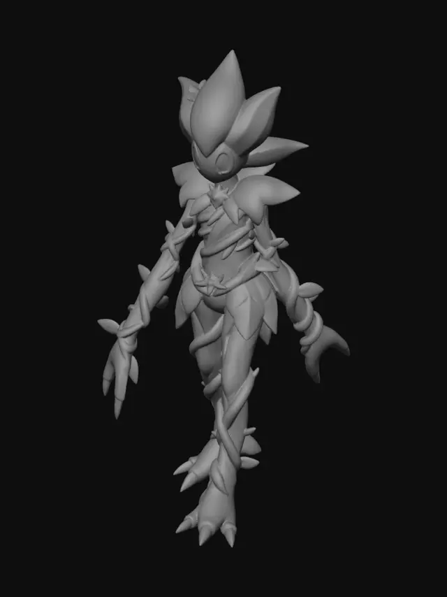 3D model for Corrupted Vinehusk