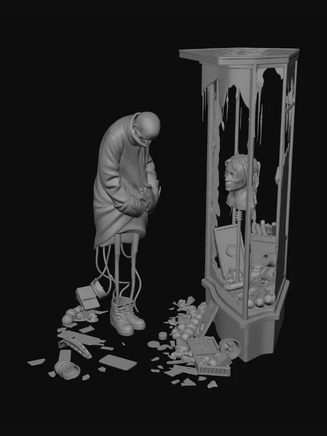 3D model for Watcher of the Ruined Street