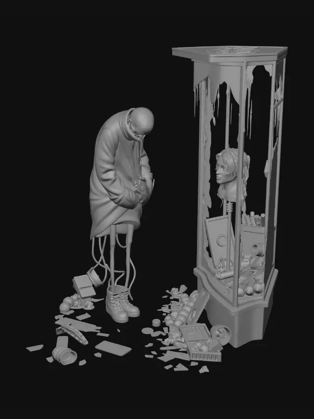 3D model for Watcher of the Ruined Street