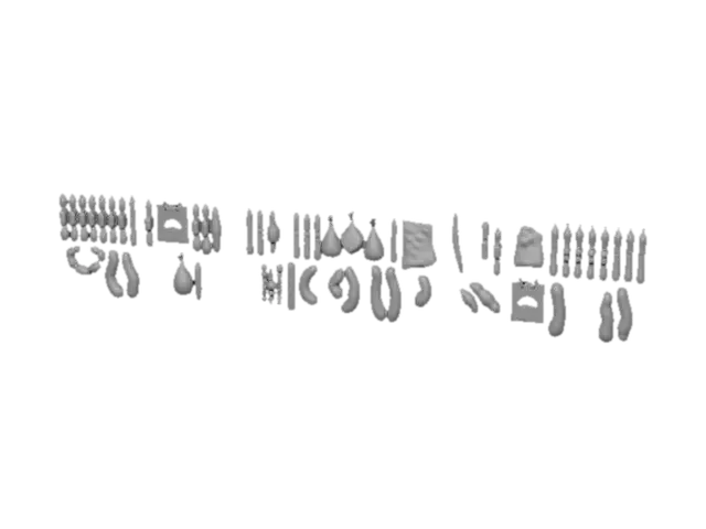 3D model for Sausage Lineup