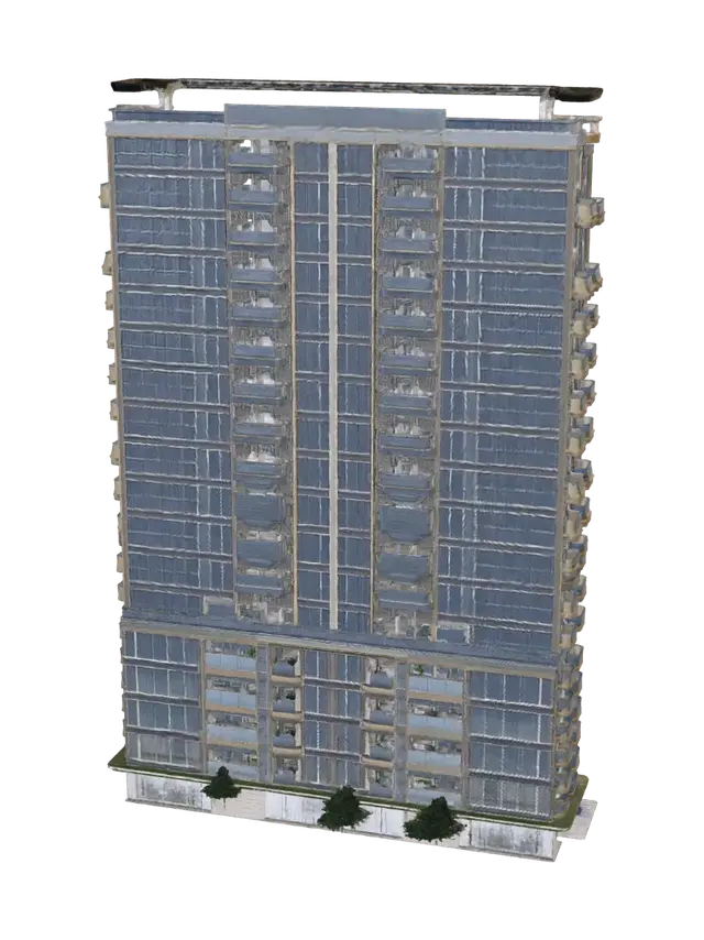 3D model for Azure Heights