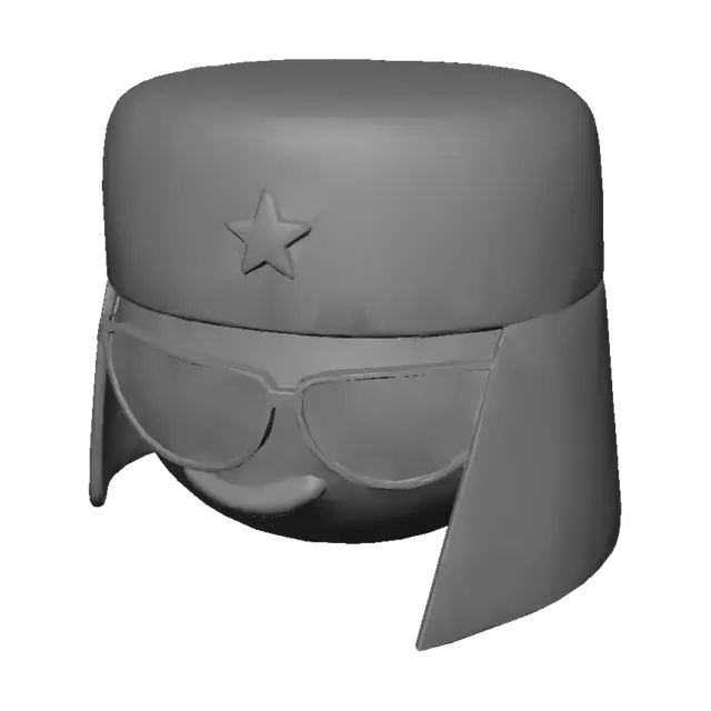 3D model for Red Star Soldier