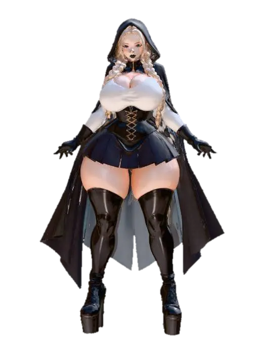Enigmatic Adventurer - Corset 3D model, vytvořený pomocí AI