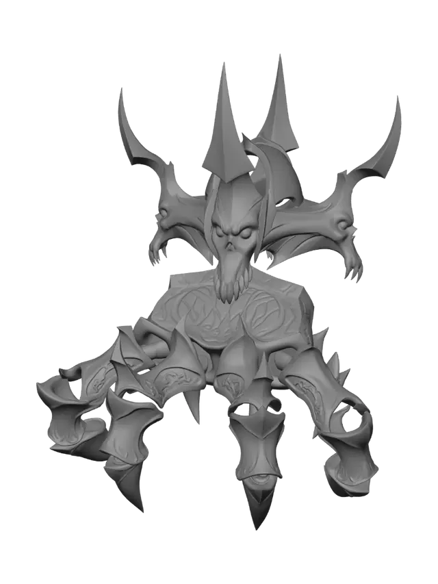 3D model for Icebound Lich