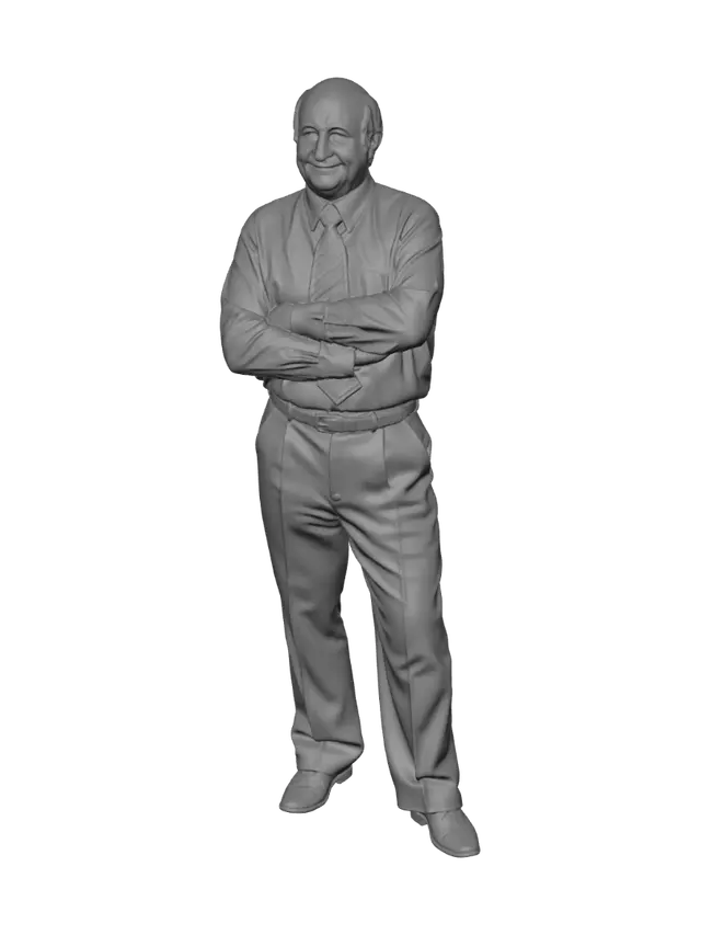3D model for Confident Business Team