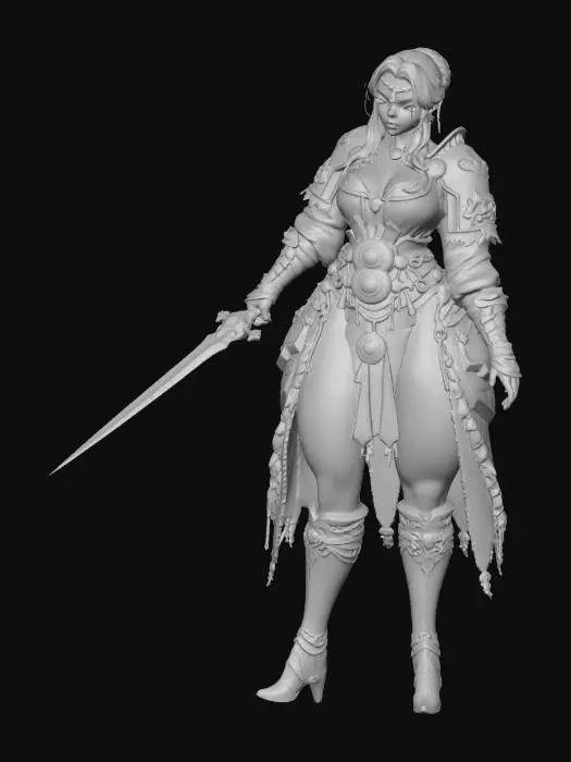 3D model for Sapphire Sentinel