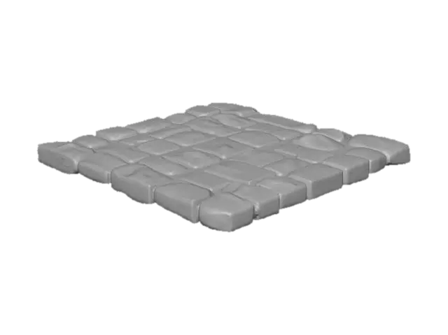 3D model for Cobblestone Wet Pathway