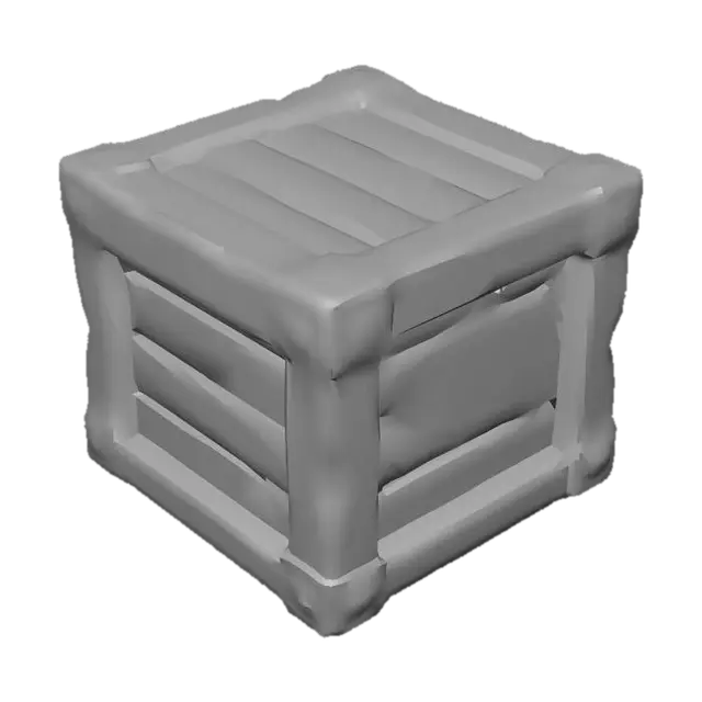 3D model for Crate in Snow