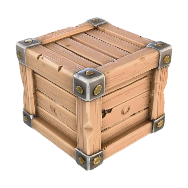3D model for Crate in Snow