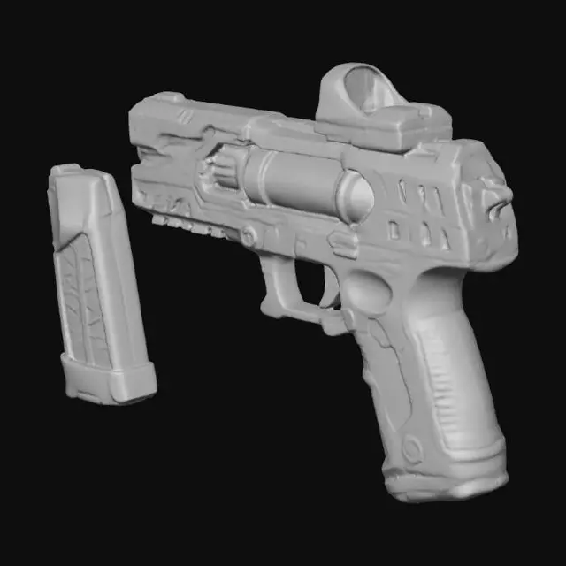 3D model for Neon Arc Plasma Pistol