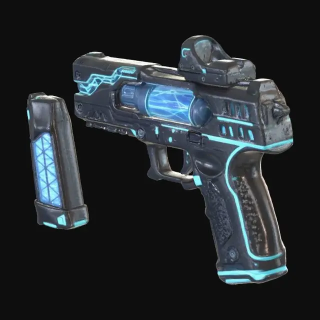 3D model for Neon Arc Plasma Pistol
