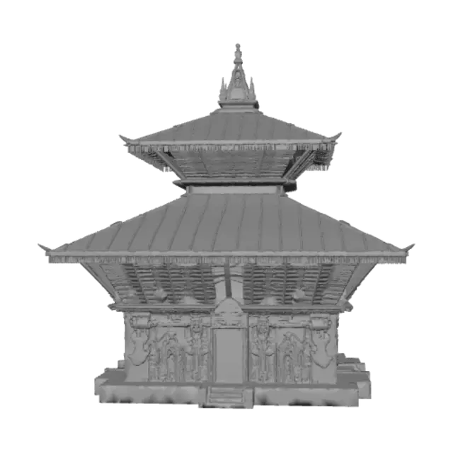 3D model for Golden Roofed Pagoda