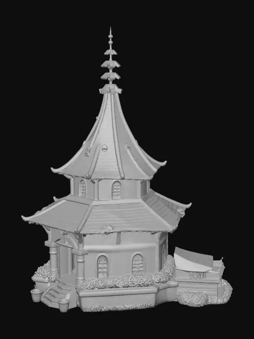 3D model for Hilltop Chapel of the Green Valley
