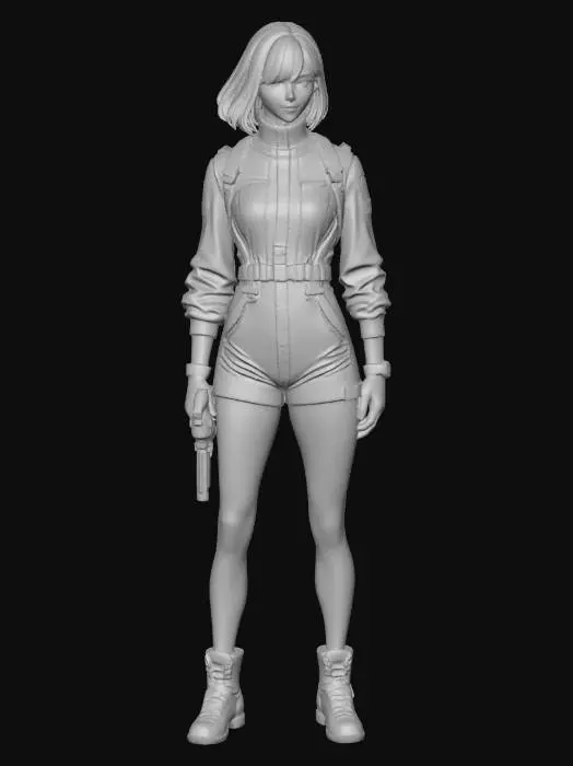 3D model for Crimson Ranger in the Canyon