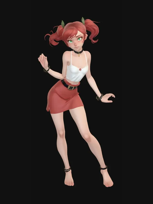3D model for Crimson Radiance