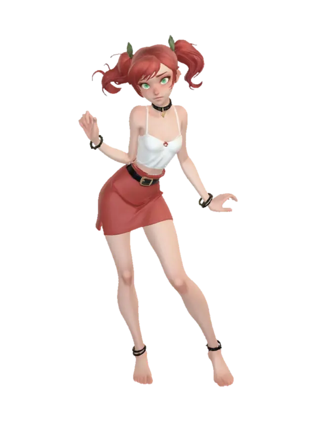 3D model for Crimson Radiance