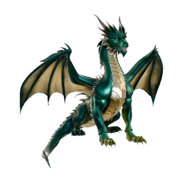 Modelo 3D de Dragon - Wing, generado por IA