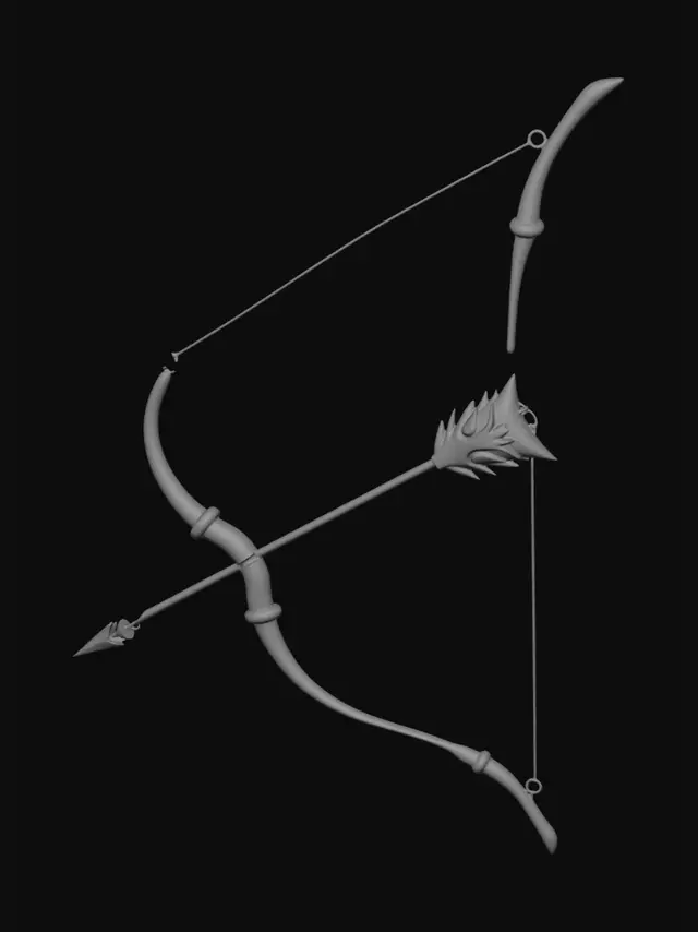 3D model for Tangled Bow