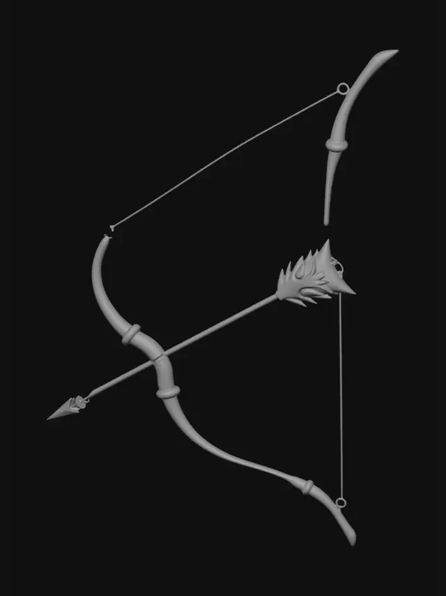 3D model for Tangled Bow