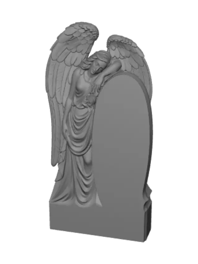 3D model for Angel at Rest