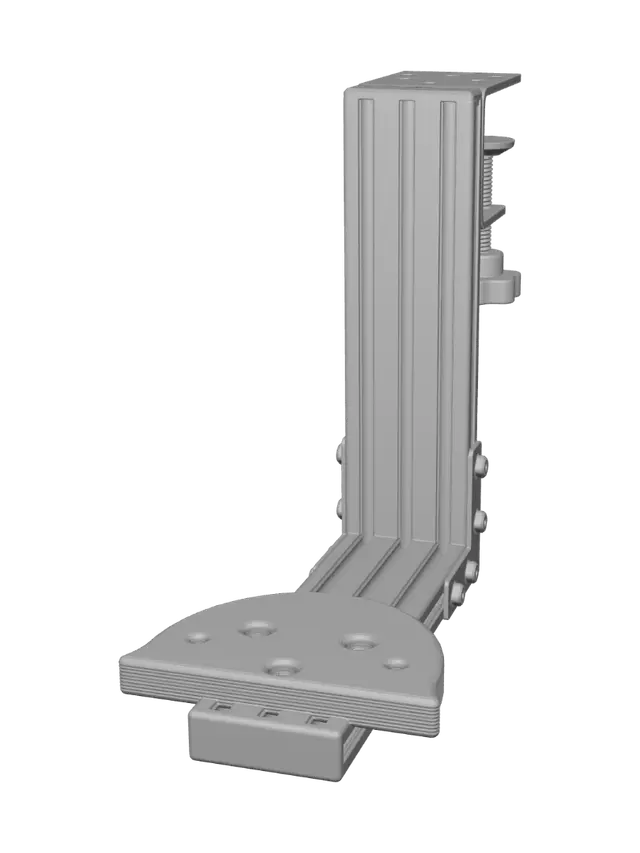 3D model for Desktop Linear Actuator Mount