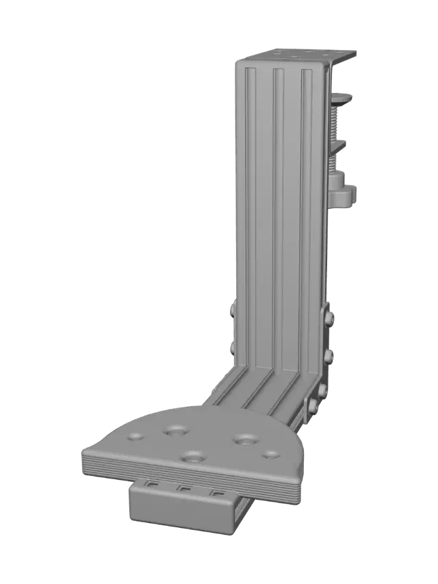 3D model for Desktop Linear Actuator Mount