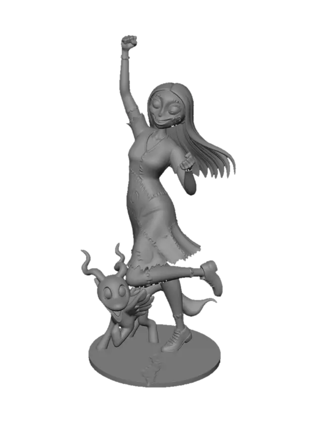 3D model for Moonlit Patchwork Dance