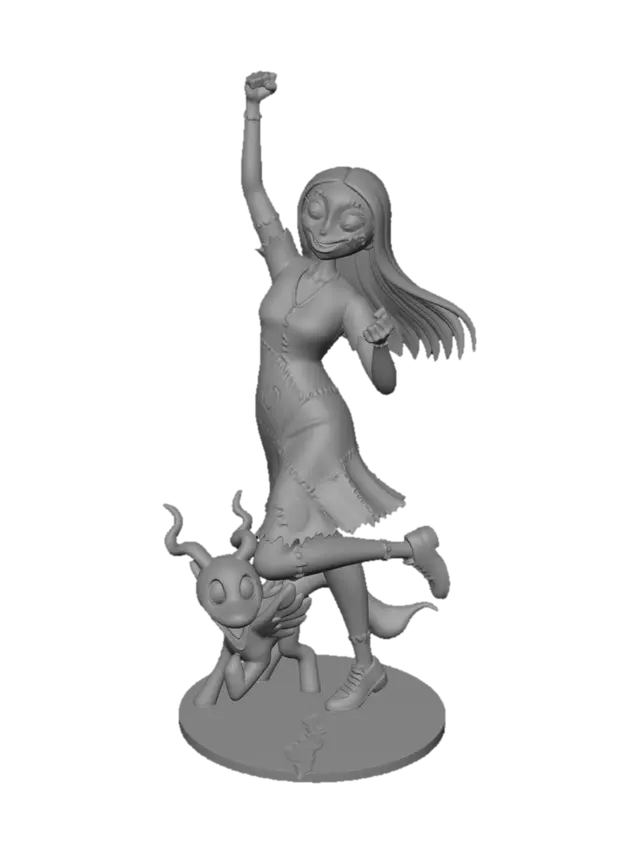3D model for Moonlit Patchwork Dance