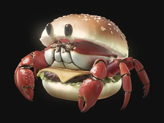 3D model for Crab Burger