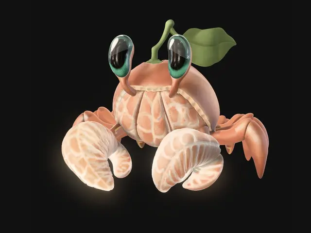 3D model for Mandarin Crab