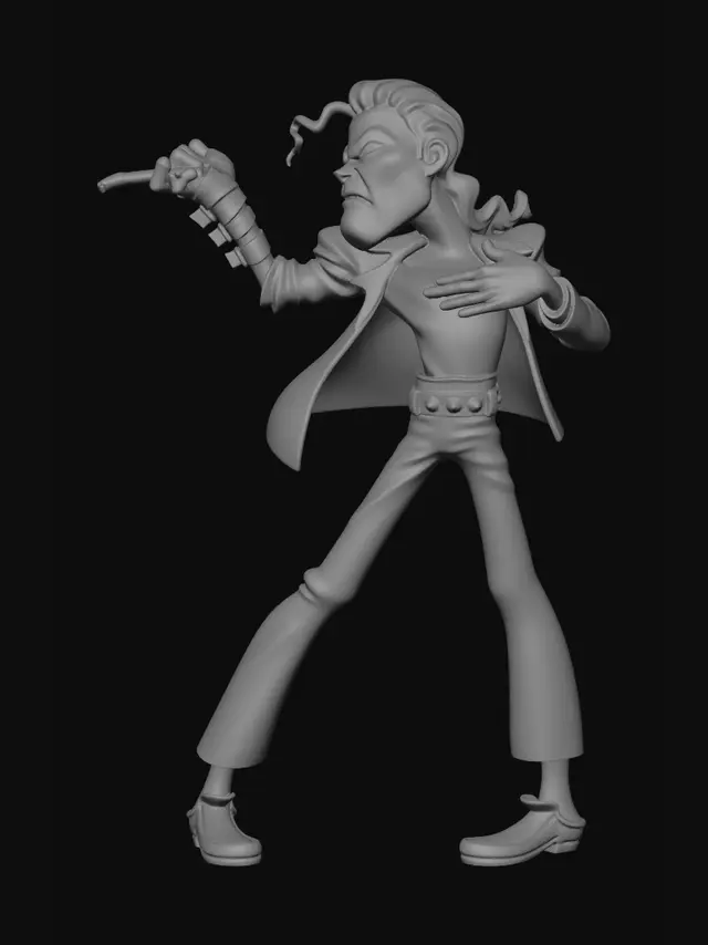 3D model for Rockabilly Dynamo