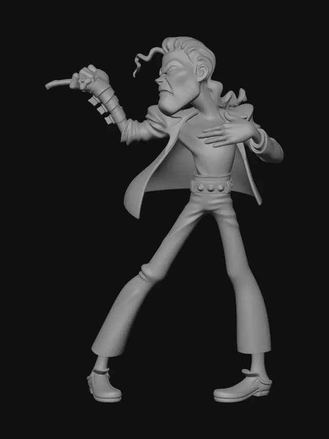 3D model for Rockabilly Dynamo