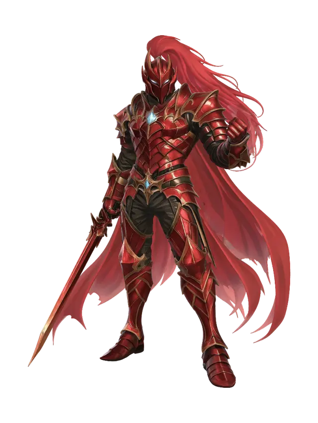 3D model for Crimson Vanguard