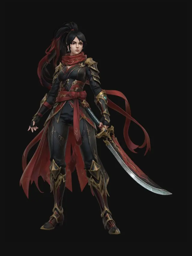 3D model for Shadow Blade