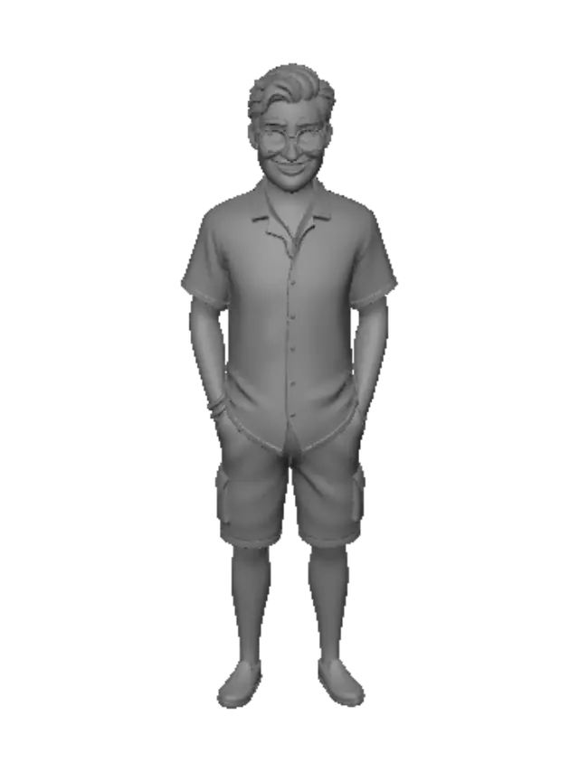 3D model for Tropical Daydream