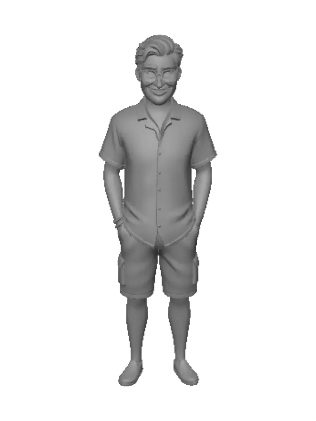 3D model for Tropical Daydream
