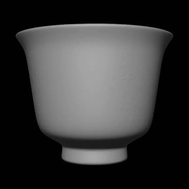 3D model for 日本酒を飲む用のおちょこ寸胴