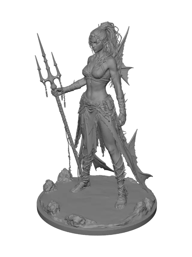 3D model for Abyssal War Priestess