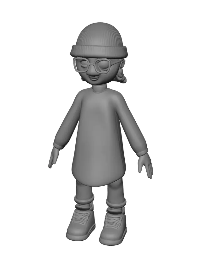 3D model for Fantasy Scratch