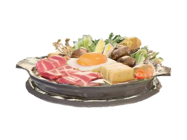 3D model for Sukiyaki Delight