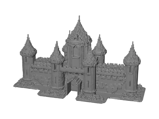 3D model for Castle Keep