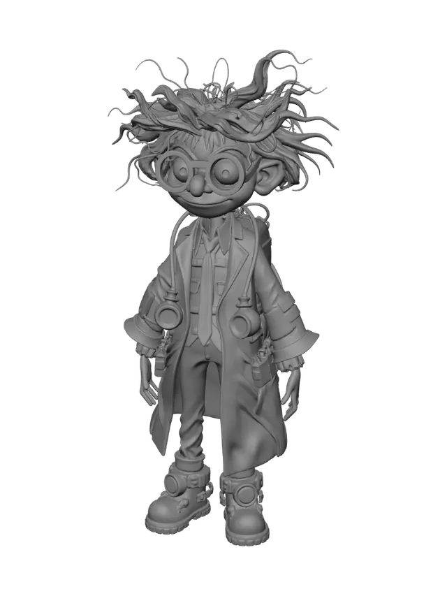 3D model for Whirlwind Scientist