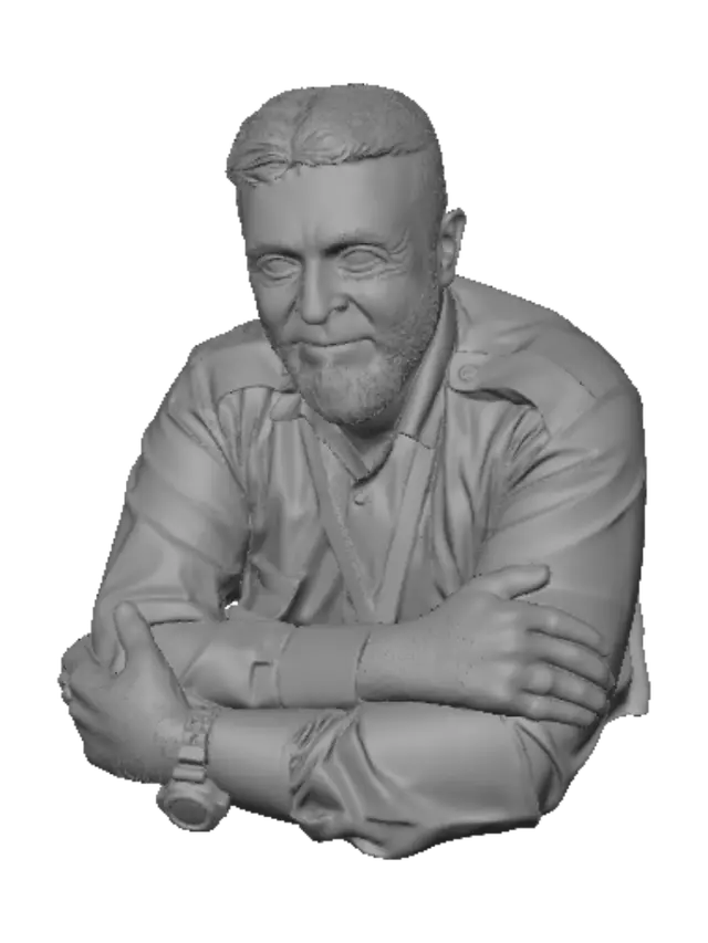 3D model for Portrait of a Security Officer