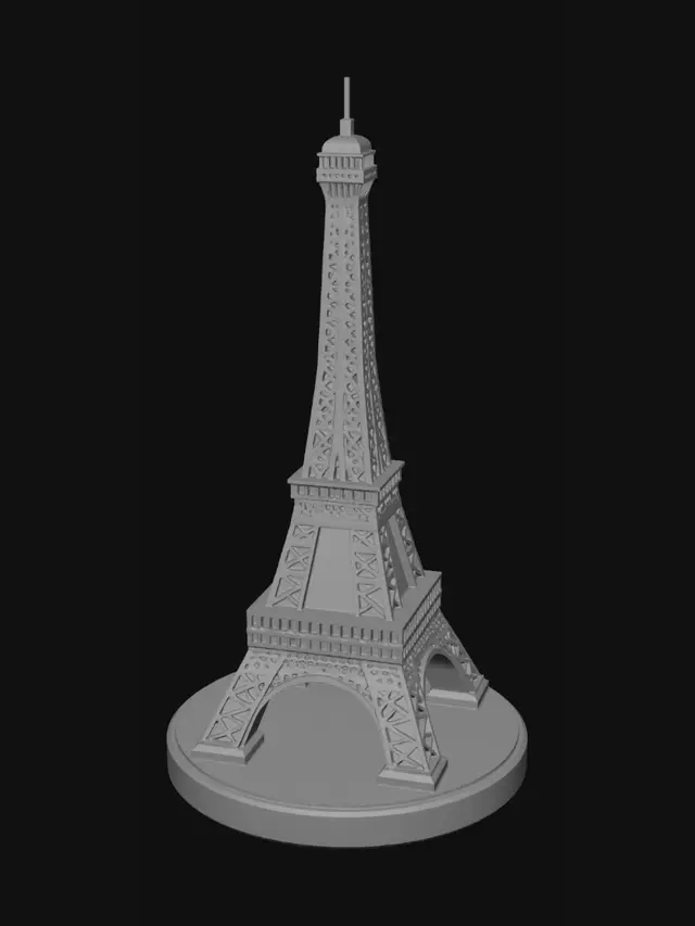 3D model for Eiffel Tower Model